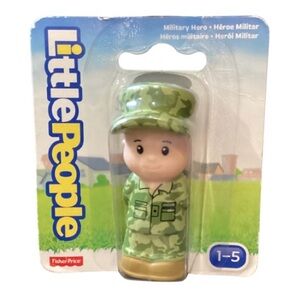 Fisher-Price Little People Military Hero Soldier Camouflage Rare